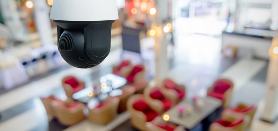 Security,camera,system,in,room